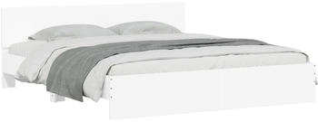 vidaXL Bettgestell mit Kopfteil 180x200cm (3207462)