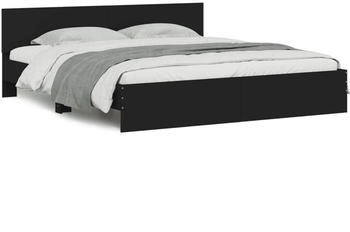 vidaXL Bettgestell mit Kopfteil 180x200cm (3207463)