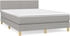vidaXL Boxspringbett mit Matratze Stoff 140x200cm (3140457)