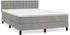 vidaXL Boxspringbett mit Matratze Samt 140x200cm (3141545)