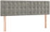 vidaXL Boxspringbett mit Matratze Samt 140x200cm (3141545)