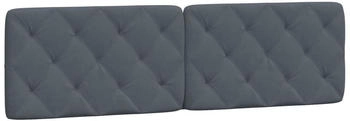 vidaXL Kopfteil-Kissen Samt 185x48cm (374740)