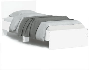 vidaXL Bettgestell mit Kopfteil Holzwerkstoff 75x190cm (838659)