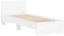 vidaXL Bettgestell mit Kopfteil Holzwerkstoff 75x190cm (838659)