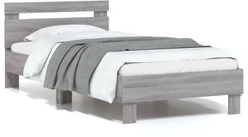 vidaXL Bettgestell mit Kopfteil Holzwerkstoff 90x200cm (838538)