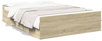 vidaXL Bettgestell mit Schubladen Holzwerkstoff 120x200cm (3280302)