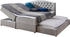 Atlantic Home Collection Lotte 180x200cm H2 Bettkasten links hellgrau