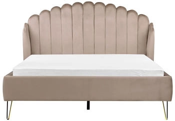 Beliani Ambillou 160 x 200 cm dove grey