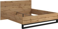 Home affaire Bettgestell "Bronne, Topeseller, Industrial Design" In den Breiten