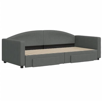 vidaXL Tagesbett ausziehbar mit Schubladen 90x200cm