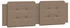 vidaXL Kopfteil-Kissen Kunstleder 160cm (374870)