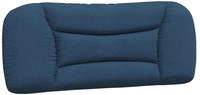 vidaXL Kopfteil-Kissen "Hvar" Blau 100 cm Stoff