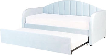 Beliani Eyburie 2x 90x200cm hellblau