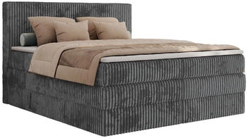 MKS Meble Tiliano King 180x200cm H4 grau