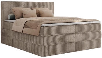 MKS Meble Tiliano King 160x200cm H3 hellbraun