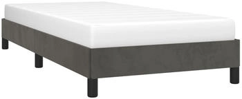 vidaXL Bettgestell ohne Matratze Samt 100x220cm (4101392)