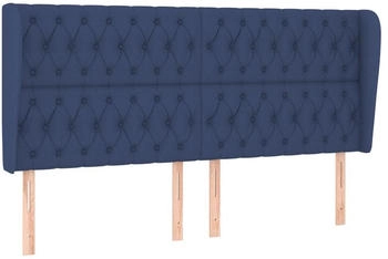 vidaXL Kopfteil mit Ohren Stoff 183x118/128cm (3118312)