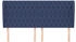 vidaXL Kopfteil mit Ohren Stoff 183x118/128cm (3118312)