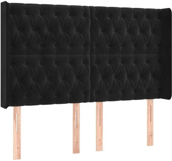vidaXL Kopfteil mit Ohren Samt 147x118/128cm (3119966)