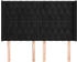 vidaXL Kopfteil mit Ohren Samt 147x118/128cm (3119966)