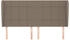 vidaXL Kopfteil mit Ohren Stoff 183x118/128cm (3117974)