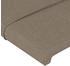 vidaXL Kopfteil mit Ohren Stoff 183x118/128cm (3117974)
