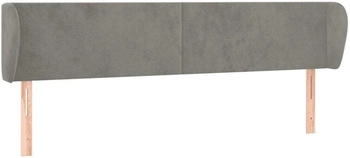 vidaXL Kopfteil mit Ohren Samt 183x78/88cm (3116924)