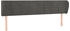 vidaXL Kopfteil mit Ohren Samt 183x78/88cm (3117205)