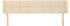 vidaXL Kopfteil mit Ohren Stoff 203x78/88cm (3117171)