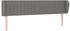 vidaXL Kopfteil mit Ohren Stoff 203x78/88cm (3117405)