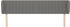 vidaXL Kopfteil mit Ohren Stoff 203x78/88cm (3117405)