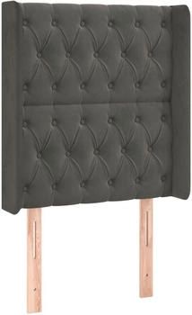 vidaXL Kopfteil mit Ohren Samt 83x118/128cm (3119947)