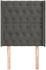 vidaXL Kopfteil mit Ohren Samt 83x118/128cm (3119947)