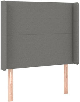 vidaXL Kopfteil mit Ohren Stoff 93x118/128cm (3119283)