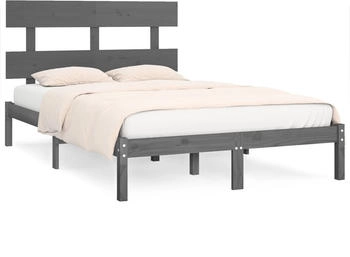 vidaXL Massivholzbett 200x200cm (3104695)