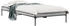 vidaXL Bettgestell Holzwerkstoff Metall 100x200cm (845029)