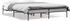 vidaXL Bettgestell Holzwerkstoff Metall 120x200cm (845024)