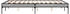 vidaXL Bettgestell Holzwerkstoff Metall 120x200cm (845024)