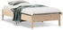 vidaXL Massivholzbett Kiefer 75x190cm (842730)