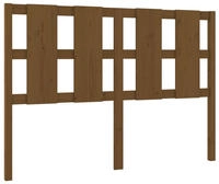 vidaXL Kopfteil Honigbraun 145,5x4x100 cm Massivholz Kiefer
