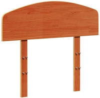 vidaXL Kopfteil Wachsbraun 75 cm Massivholz Kiefer