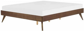 Beliani Berric 160x200cm dunkelbraun