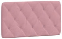 vidaXL Kopfteil-Kissen Rosa 100 cm Samt