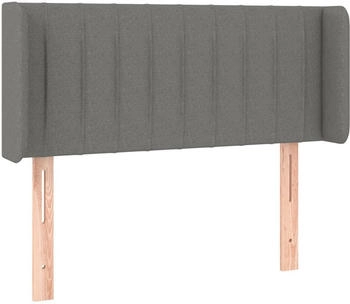 vidaXL Kopfteil mit Ohren Stoff 103x78/88cm (3118997)