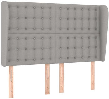 vidaXL Kopfteil mit Ohren Stoff 147x118/128cm (3118388)