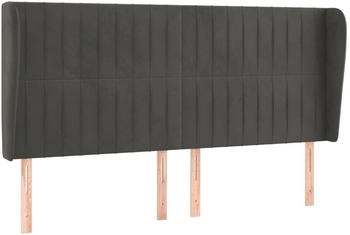 vidaXL Kopfteil mit Ohren Samt 163x118/128cm (3118249)