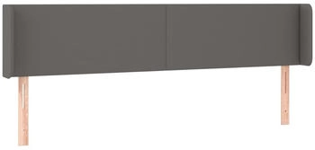 vidaXL Kopfteil mit Ohren Kunstleder 183x78/88cm (3118594)