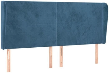 vidaXL Kopfteil mit Ohren Samt 183x118/128cm (3117740)
