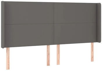 vidaXL Kopfteil mit Ohren Kunstleder 203x118/128cm (3119412)