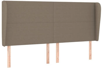 vidaXL Kopfteil mit Ohren Stoff 203x118/128cm (3117702)